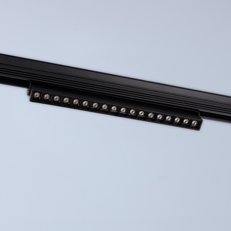 spot sina magneto 4000k 18w 1410lm, negru, metsana