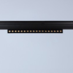 spot sina magneto 4000k 18w 1410lm, negru, metsana