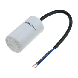 Condensatori Motor, Condensator: pentru motoare, de funcţionare 6uF 450V Ø35x60mm -1, dioda.ro