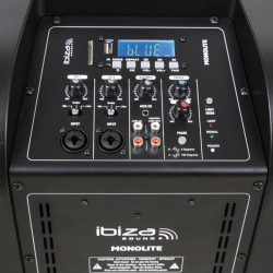 boxa activa iluminat led tip coloana 350w rms