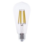 bec led st64 e27 4w cu filament 4000k model edison