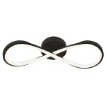 candelabru led 24w 3000k 52.5x18.5cm - negru candelabru led 24w 3000k 52.5x18.5cm - negru