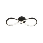 candelabru led 24w 3000k 52.5x18.5cm - negru candelabru led 24w 3000k 52.5x18.5cm - negru