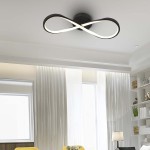 candelabru led 24w 3000k 52.5x18.5cm - negru candelabru led 24w 3000k 52.5x18.5cm - negru