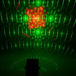 mini laser 160mw + efect led rgb 3w