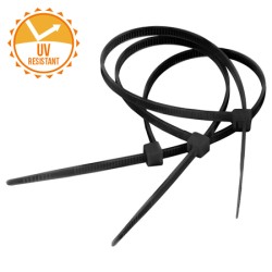 fasete rezistente uv 4.8x300mm negre set 100b