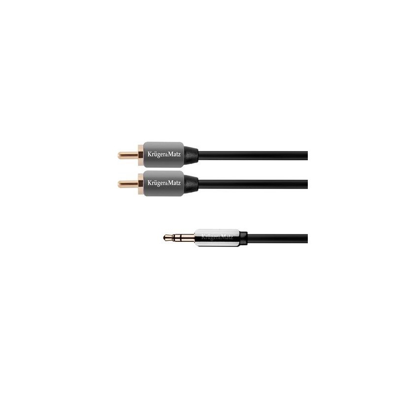cablu 3.5-2rca 1.8m kruger&matz