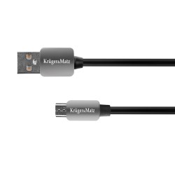 cablu usb tata-micro usb tata 0.2m kruger&matz