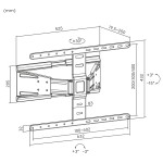 suport universal led tv ultra slim 43-90 kruger&matz suport universal led tv ultra slim 43-90 kruger&matz