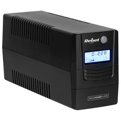 ups offline nanopower plus 650 (650va/360w) rebel