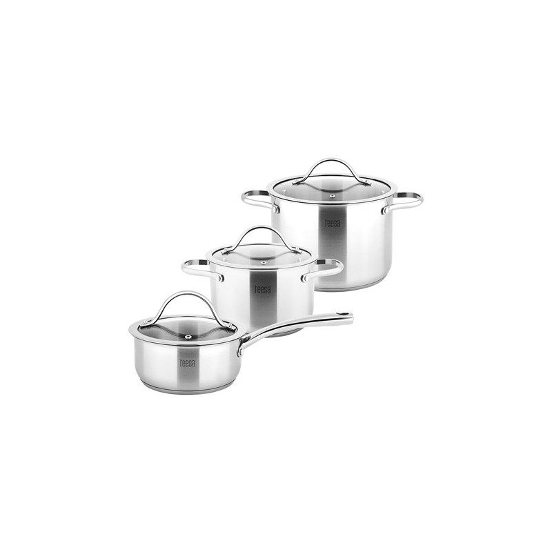 set 3 oale inox 18/10 teesa cook expert master set 3 oale inox 18/10 teesa cook expert master