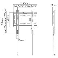 suport led tv 23-42 inch