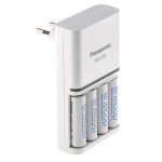 eneloop incarcator smart & quick include 4 x aa r6 2000mah k-kj55mcd40e eco plastic free