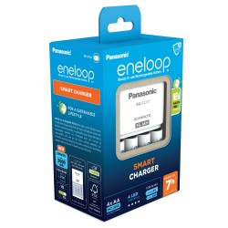 eneloop incarcator advanced include 4 x aa r6 2000mah k-kj17mcd40e eco plastic free