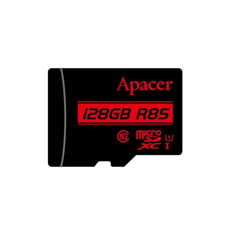 card microsdxc uhs-i apacer, 128gb, clasa10 cu adaptor sd