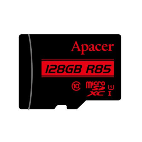 card microsdxc uhs-i apacer, 128gb, clasa10 cu adaptor sd