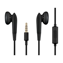 casti in-ear cu fir sandberg 125-66, microfon, negru