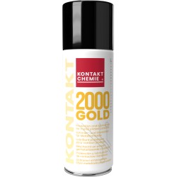 spray lubrifiant de protectie pentru contacte placate cu metal, 200ml, gold 2000 kontakt chemie