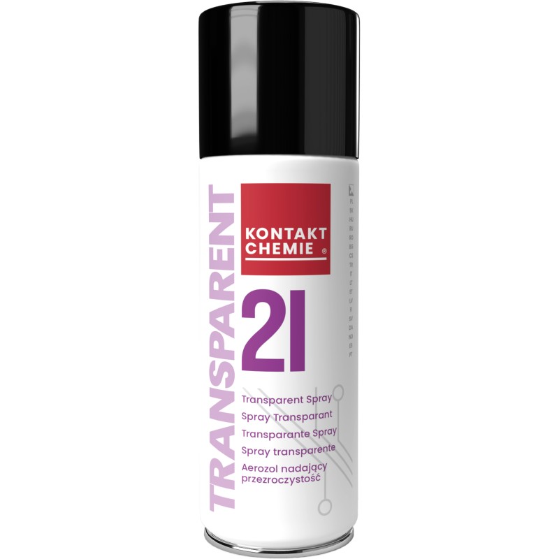 spray de transfer transparent, 200ml, transparent 21 kontakt chemie