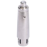 adaptor xlr mama - rca mama metal