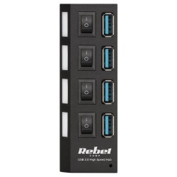 hub usb 3.0 4 porturi rebel