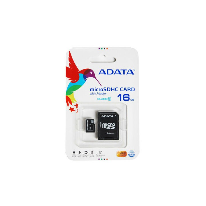 micro sd card 16gb class 10 cu adaptor adata