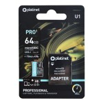micro sd card 64gb cls 10 cu adaptor platinet micro sd card 64gb cls 10 cu adaptor platinet
