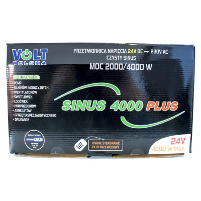 Invertoare auto, invertor auto Convertor SINUS PLUS 4000 24V -2, dioda.ro