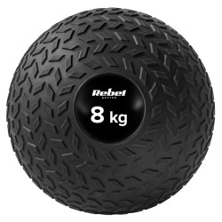 minge medicinala mica slam ball 23 cm 8 kg rebel active