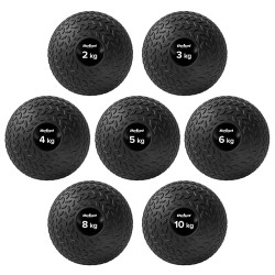 minge medicinala mica slam ball 23 cm 8 kg rebel active