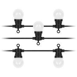 sir iluminat festiv exterior alb cald