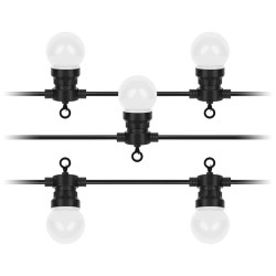 sir iluminat festiv exterior alb cald