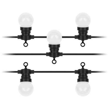 sir iluminat festiv exterior alb cald