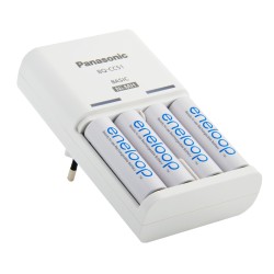 eneloop incarcator basic include 4 x aa r6 2000mah k-kj51mcd40e eco plastic free