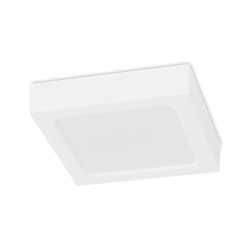 spot led patrat plastic 12w ip44 85lm/w, homelight