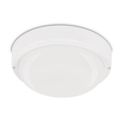 bat led rotund 12w 6400k 110lm/w, alb, novelite