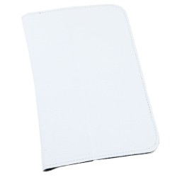 husa alba piele naturala samsung galaxy tab p3100