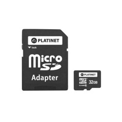 micro sd card cu adaptor 32gb clasa 10 platinet