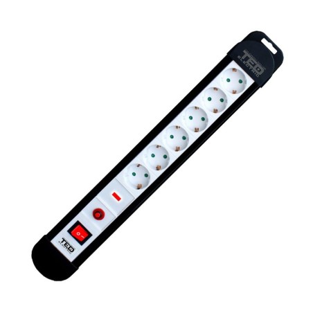 prelungitor protectie 3x1.5mm2 6 prize 10m