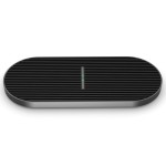 charger wireless qi duo 2x10w type c platinet