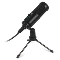 microfon cardioid gaming cu trepied varr