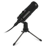microfon cardioid gaming cu trepied varr