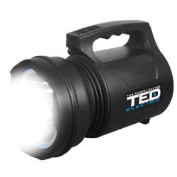 lanterna cu acumulator litiu-ion 2 x 18650 led, tl-t104 ted
