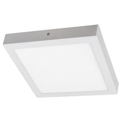 plafoniera led 18w 6400k patrata 1080lm pt, ted