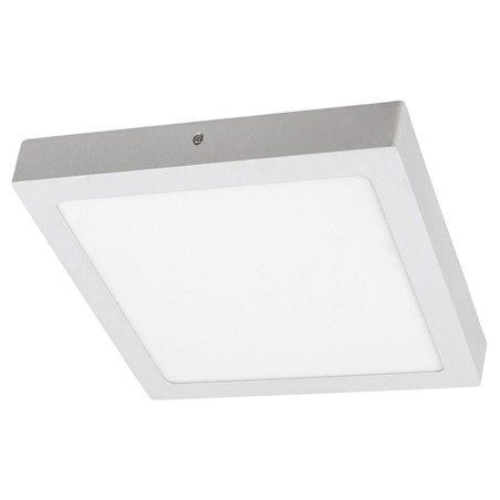 plafoniera led 18w 6400k patrata 1080lm pt, ted