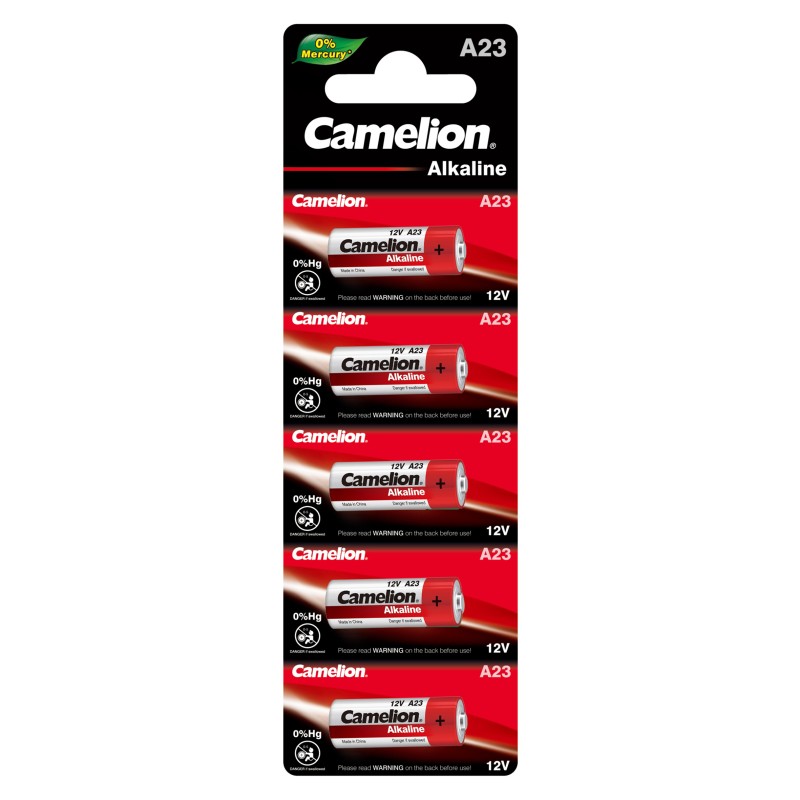 baterii alcaline a23 23a lr23 1.5v camelion blister 5 baterii alcaline a23 23a lr23 1.5v camelion blister 5