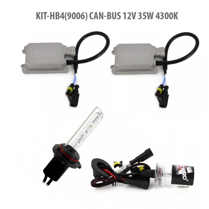 hb4(9006) can-bus 12v 35w 4300k