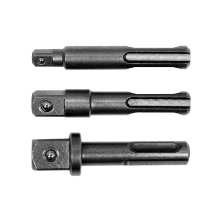 Adaptoare, Kit adaptor SDS + 1/4'', 3/8'', 1/2''YATO YT 04686 -1, dioda.ro