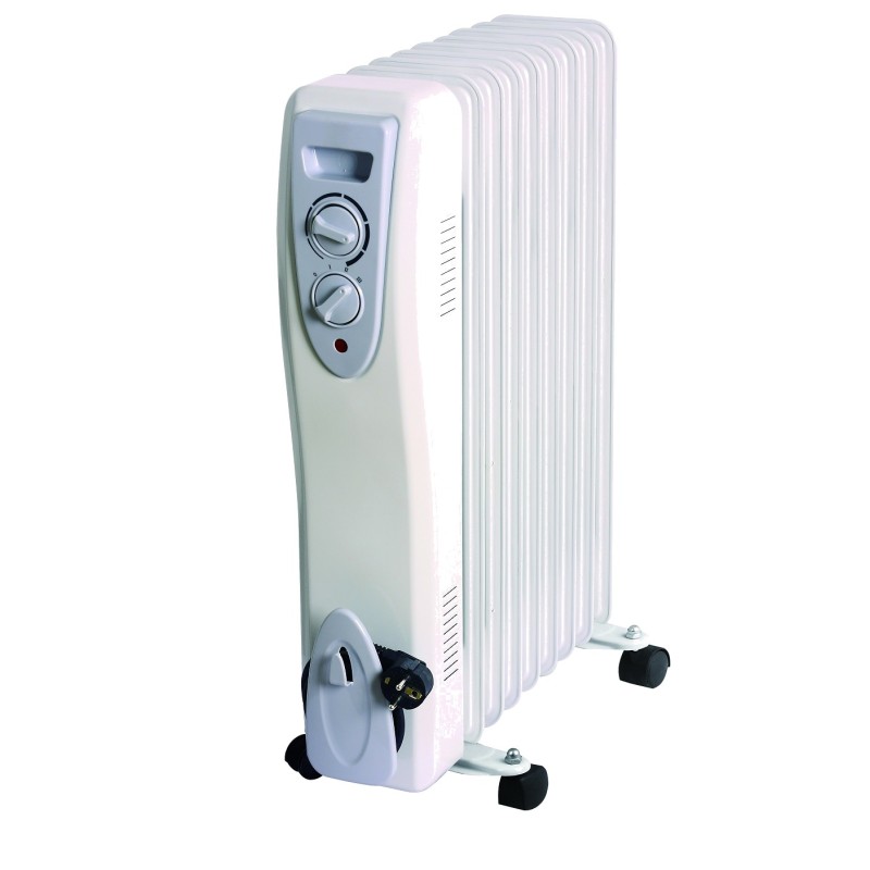 Climatizare, Calorifer electric cu ulei portabil 9 elementi 2000W Well -1, dioda.ro