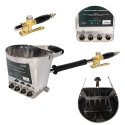 masina pneumatica tencuit pereti cu duze